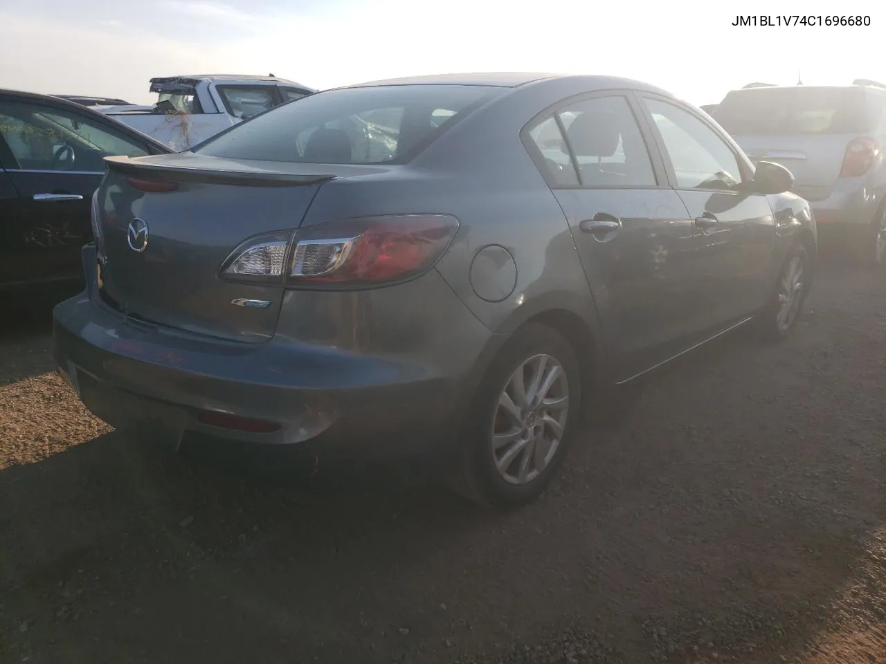 2012 Mazda 3 I VIN: JM1BL1V74C1696680 Lot: 69143434