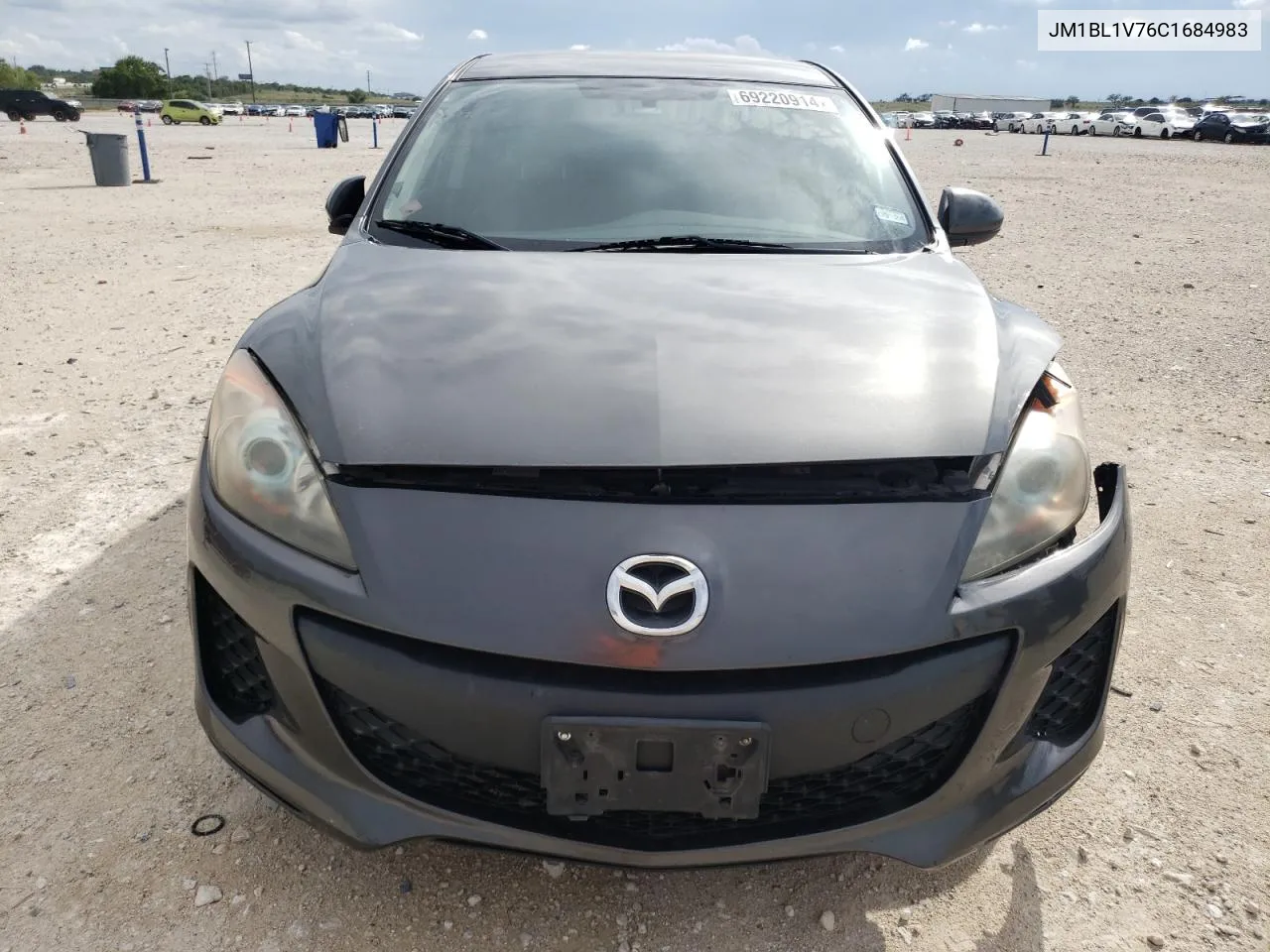 2012 Mazda 3 I VIN: JM1BL1V76C1684983 Lot: 69220914