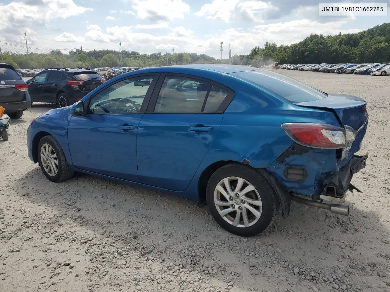 2012 Mazda 3 I VIN: JM1BL1V81C1662785 Lot: 69254954