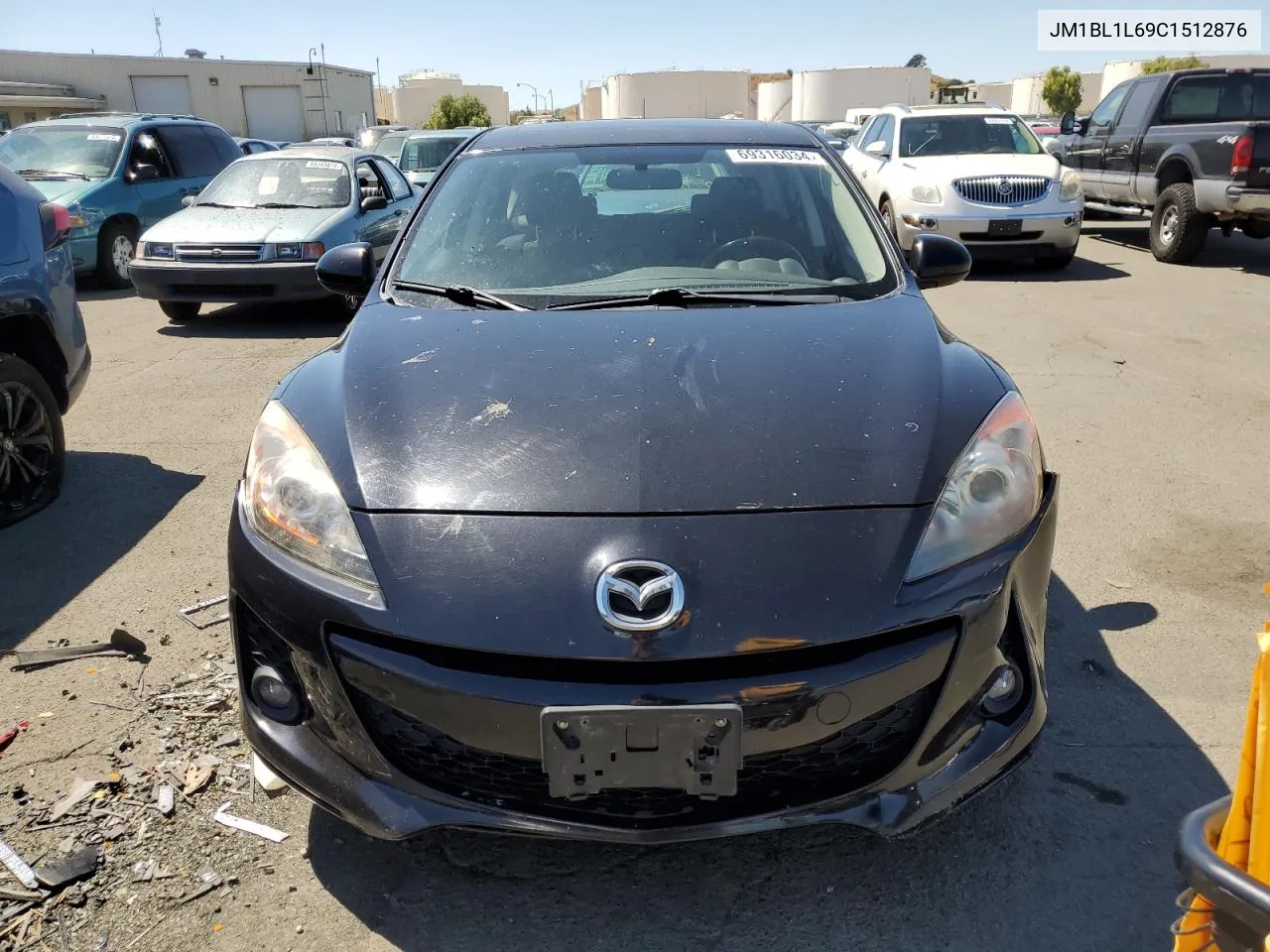 JM1BL1L69C1512876 2012 Mazda 3 S