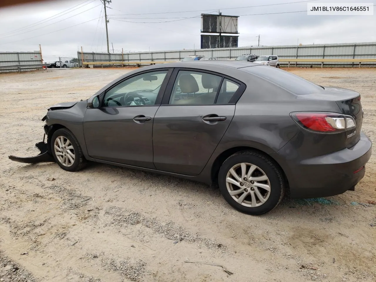 2012 Mazda 3 I VIN: JM1BL1V86C1646551 Lot: 69427054