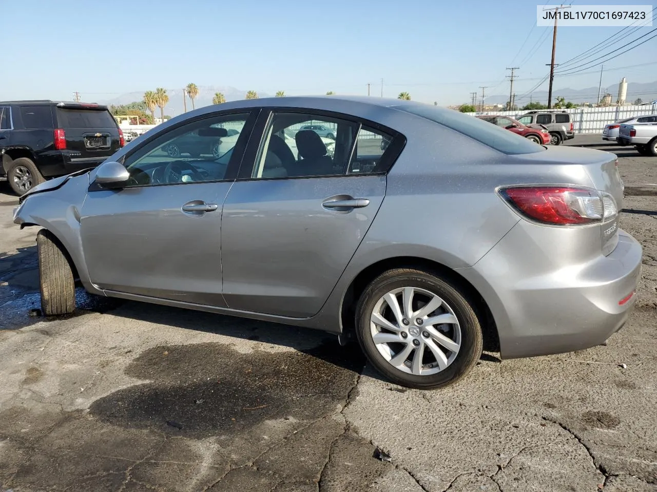 2012 Mazda 3 I VIN: JM1BL1V70C1697423 Lot: 69448854