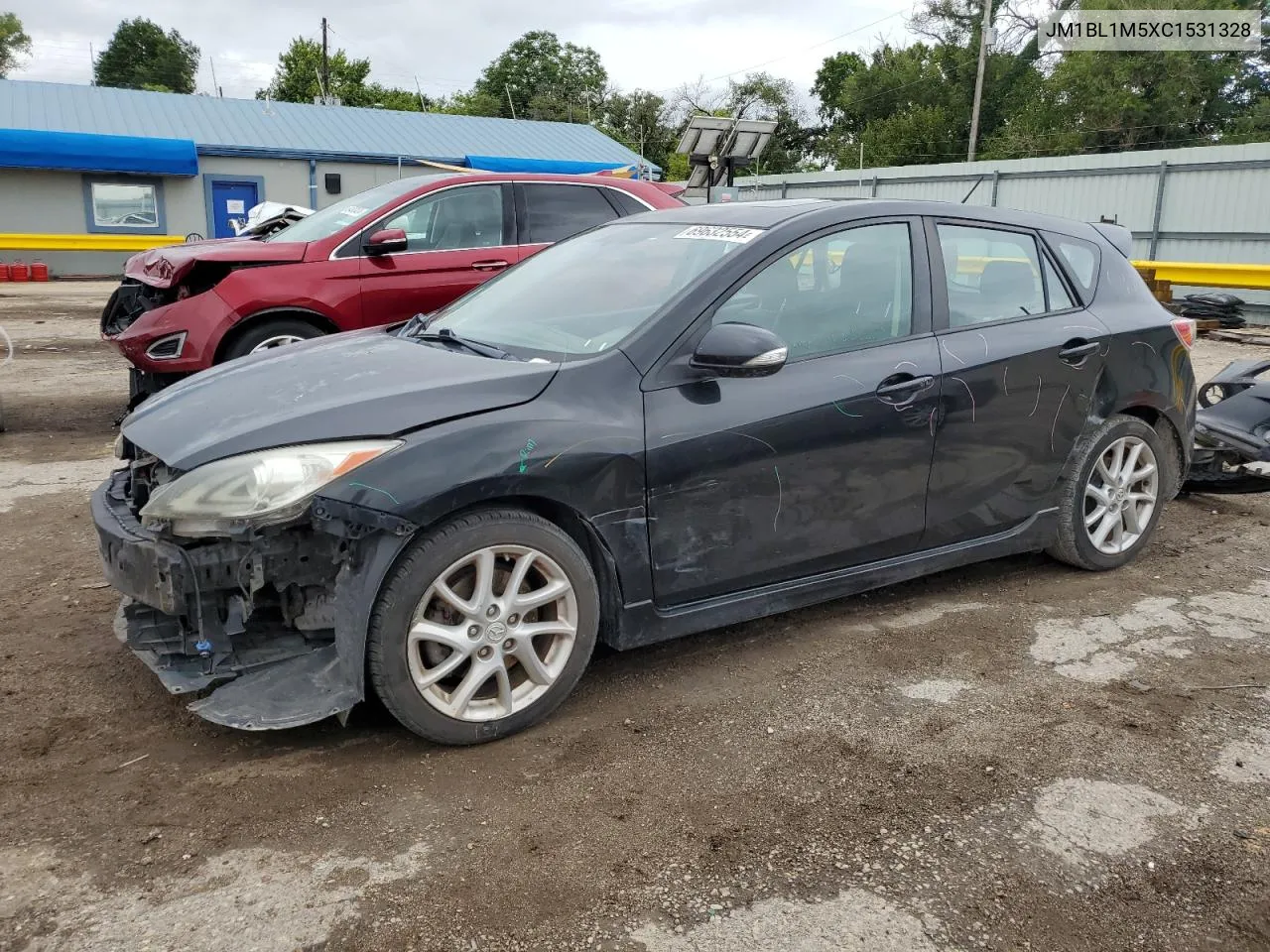 JM1BL1M5XC1531328 2012 Mazda 3 S