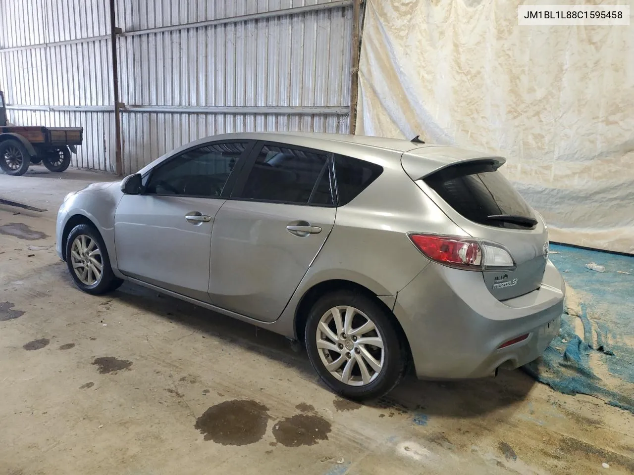 2012 Mazda 3 I VIN: JM1BL1L88C1595458 Lot: 69701494