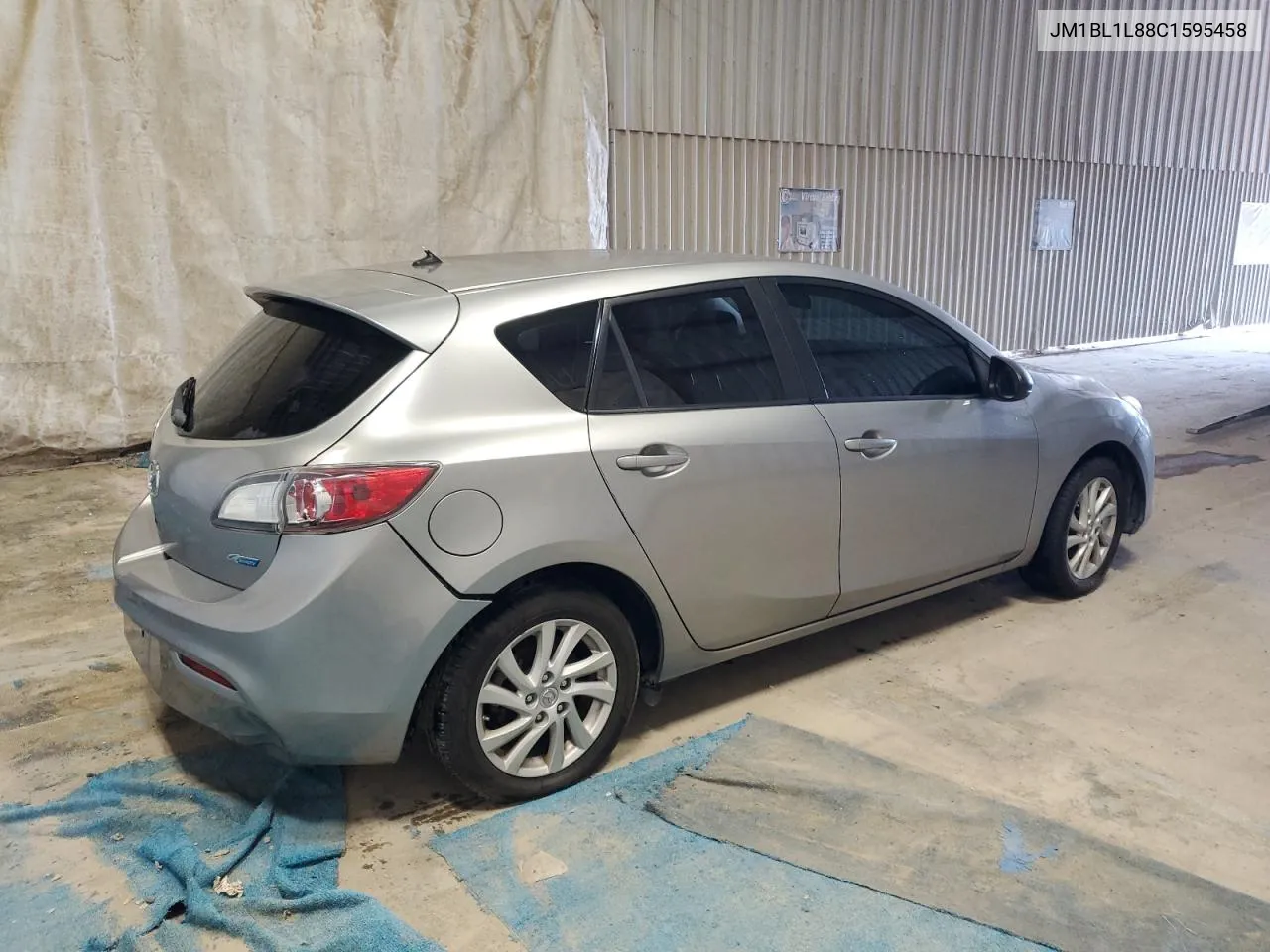 2012 Mazda 3 I VIN: JM1BL1L88C1595458 Lot: 69701494