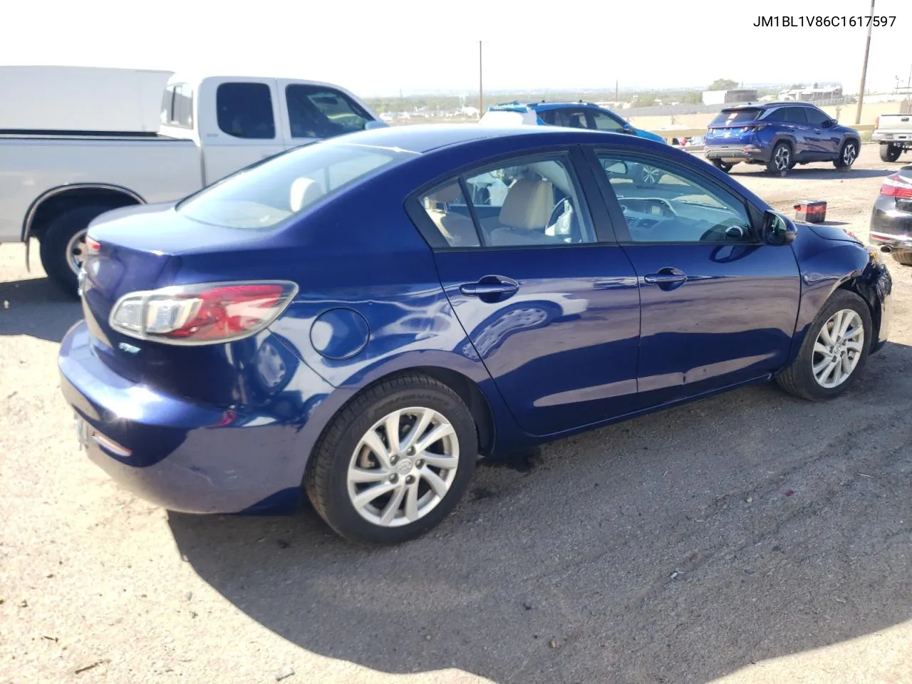 JM1BL1V86C1617597 2012 Mazda 3 I