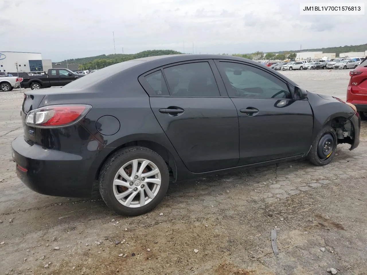 2012 Mazda 3 I VIN: JM1BL1V70C1576813 Lot: 69972134