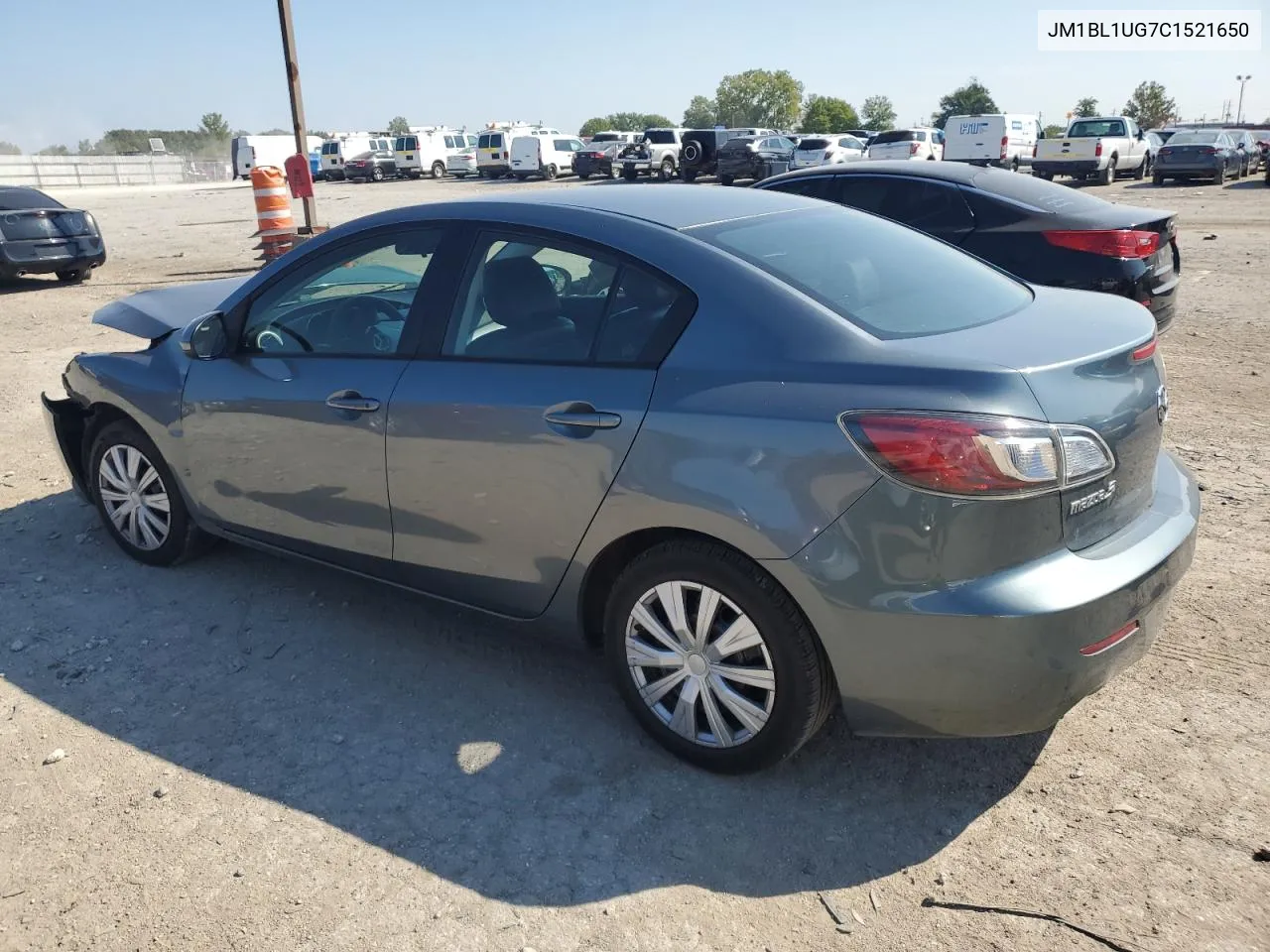 2012 Mazda 3 I VIN: JM1BL1UG7C1521650 Lot: 70273384