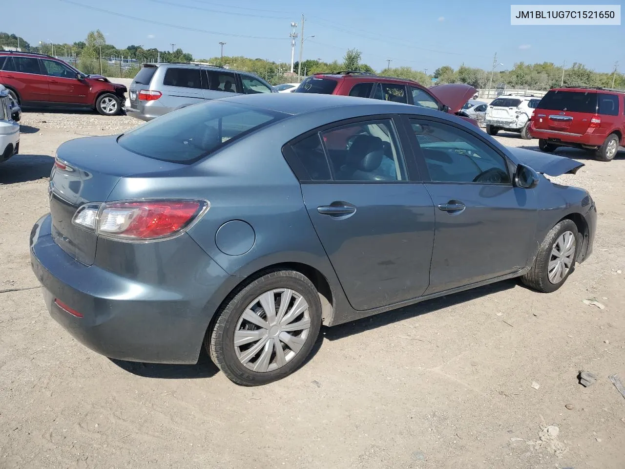 2012 Mazda 3 I VIN: JM1BL1UG7C1521650 Lot: 70273384