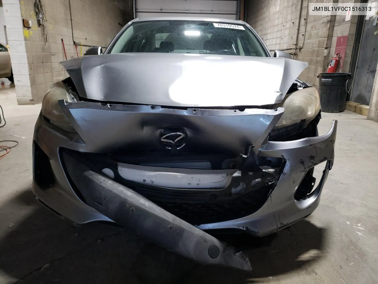 JM1BL1VF0C1516313 2012 Mazda 3 I