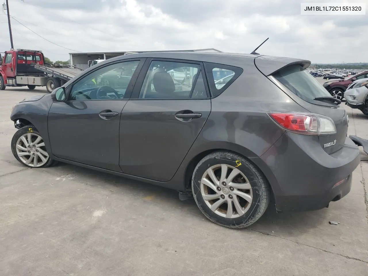 2012 Mazda 3 I VIN: JM1BL1L72C1551320 Lot: 70471044