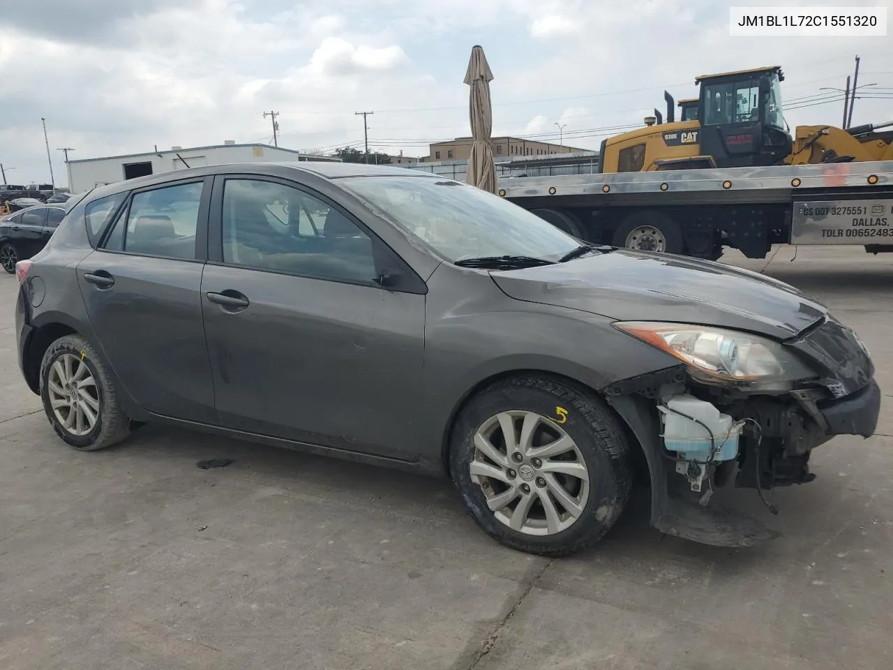 2012 Mazda 3 I VIN: JM1BL1L72C1551320 Lot: 70471044