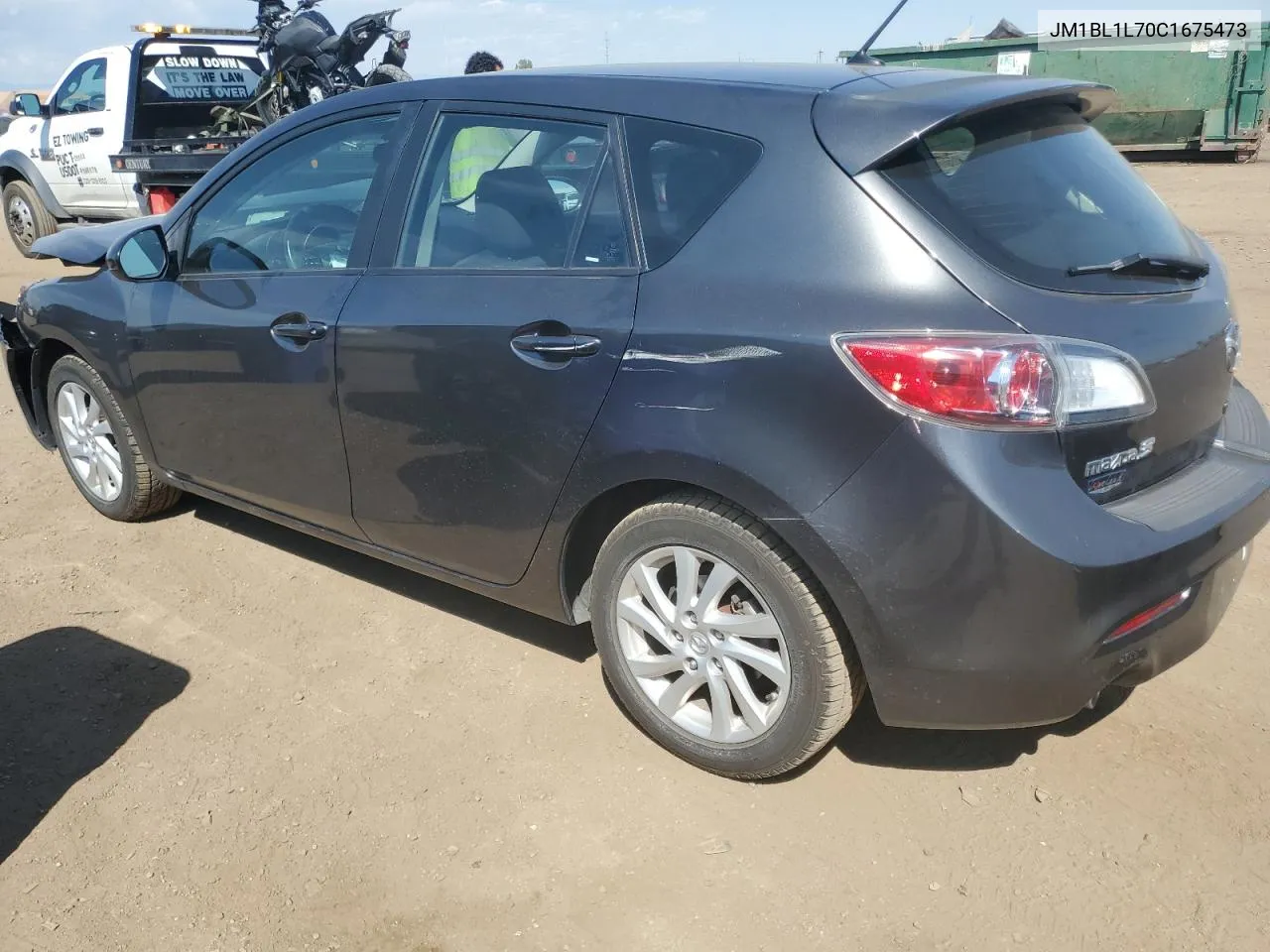 2012 Mazda 3 I VIN: JM1BL1L70C1675473 Lot: 71066954