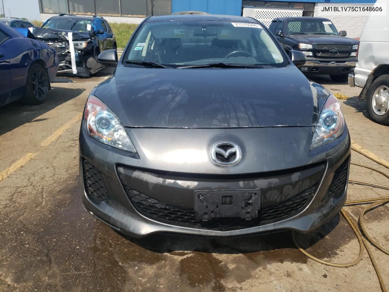 2012 Mazda 3 I VIN: JM1BL1V75C1648606 Lot: 71115344