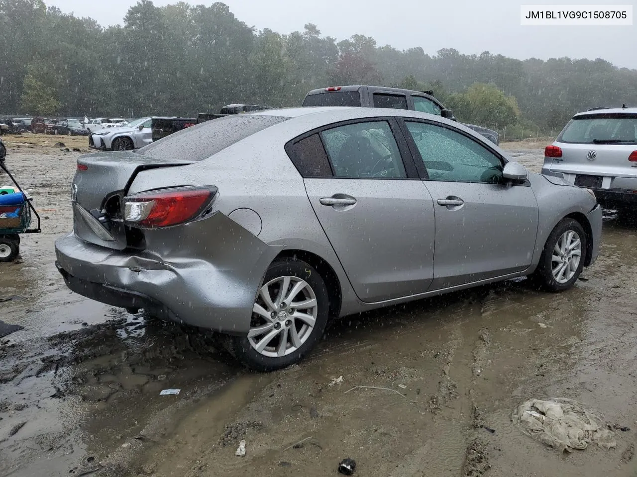 2012 Mazda 3 I VIN: JM1BL1VG9C1508705 Lot: 71130174