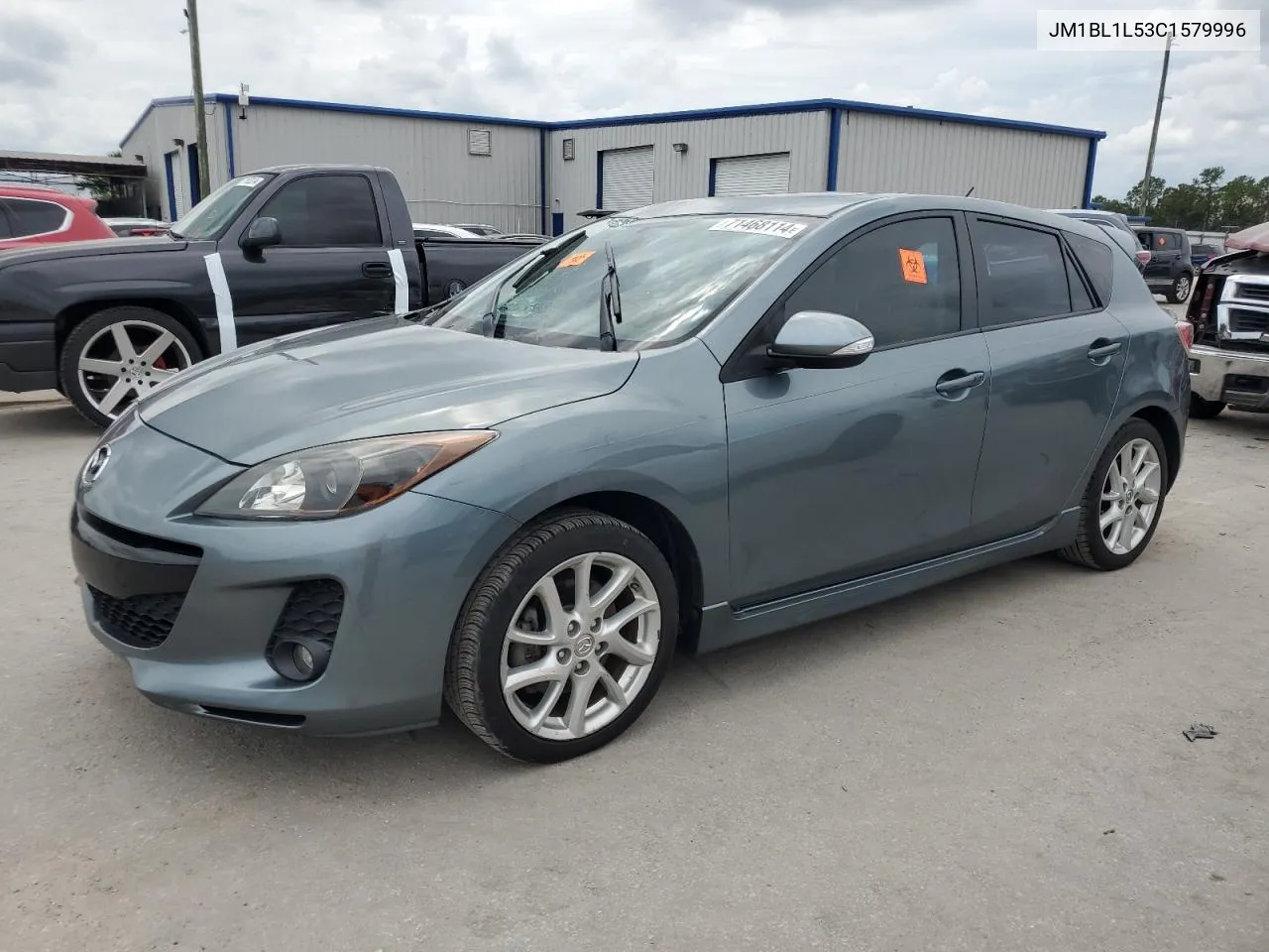 JM1BL1L53C1579996 2012 Mazda 3 S