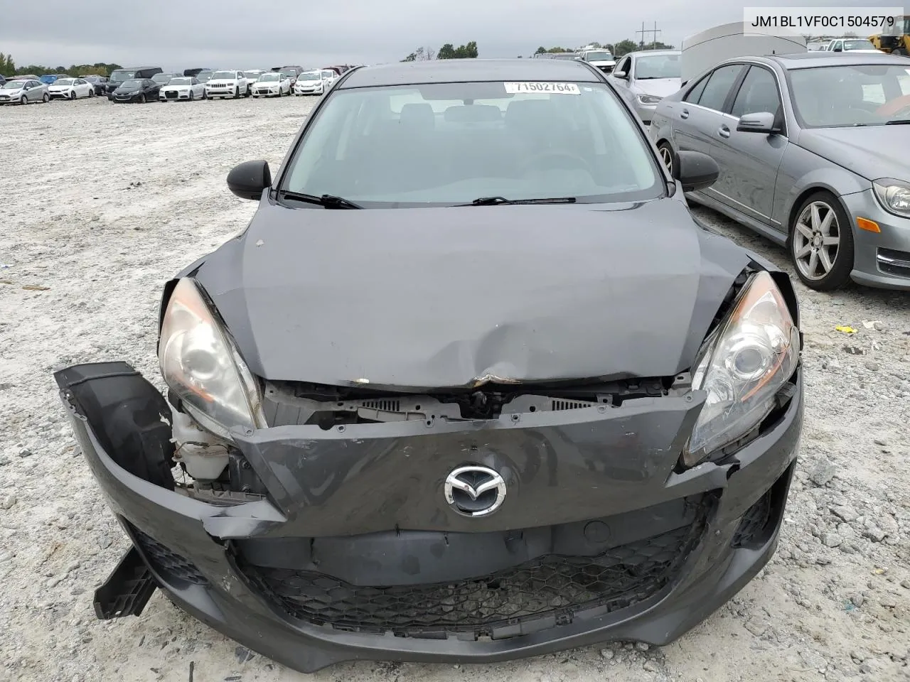 JM1BL1VF0C1504579 2012 Mazda 3 I