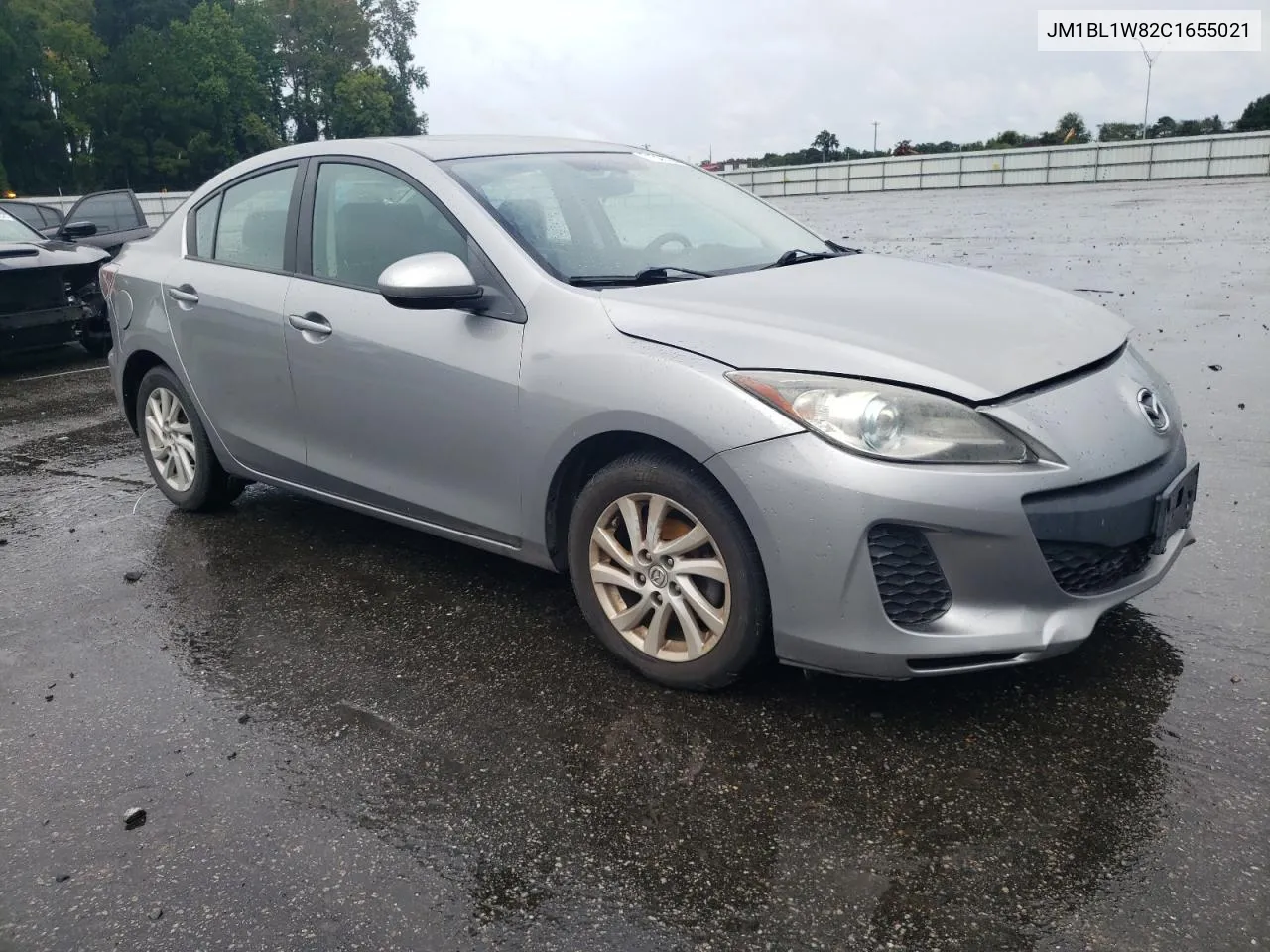 2012 Mazda 3 I VIN: JM1BL1W82C1655021 Lot: 71527684