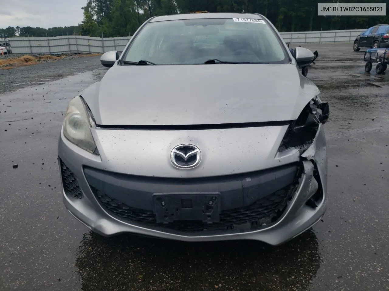 2012 Mazda 3 I VIN: JM1BL1W82C1655021 Lot: 71527684