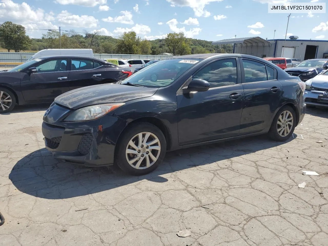 2012 Mazda 3 I VIN: JM1BL1VF2C1501070 Lot: 71527904