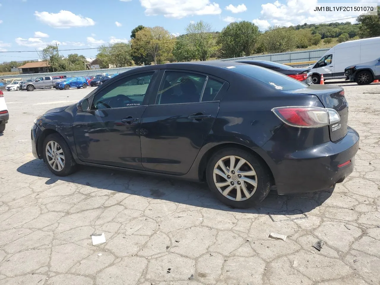 2012 Mazda 3 I VIN: JM1BL1VF2C1501070 Lot: 71527904