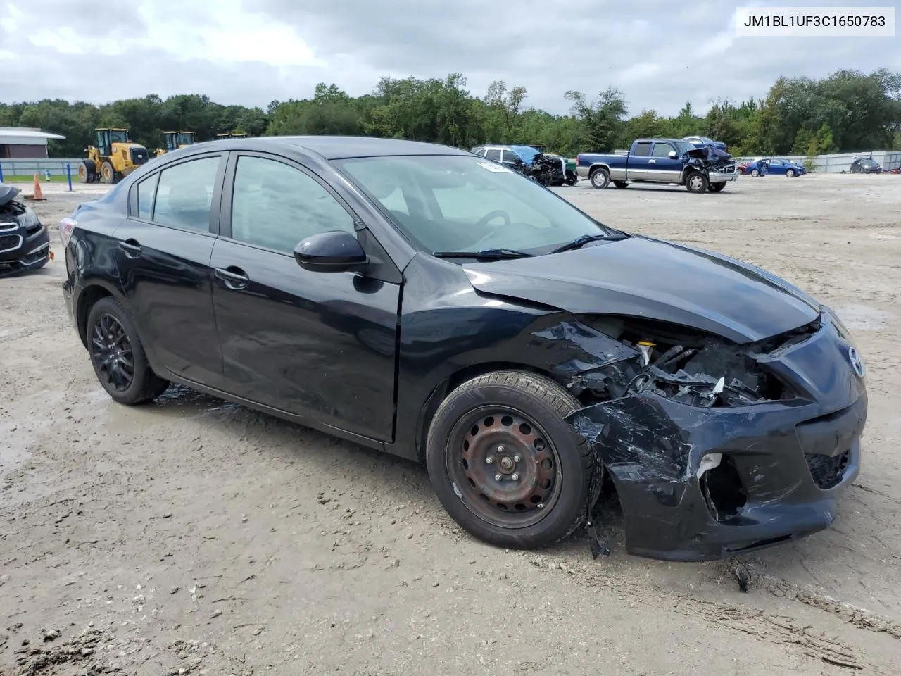 2012 Mazda 3 I VIN: JM1BL1UF3C1650783 Lot: 71668094