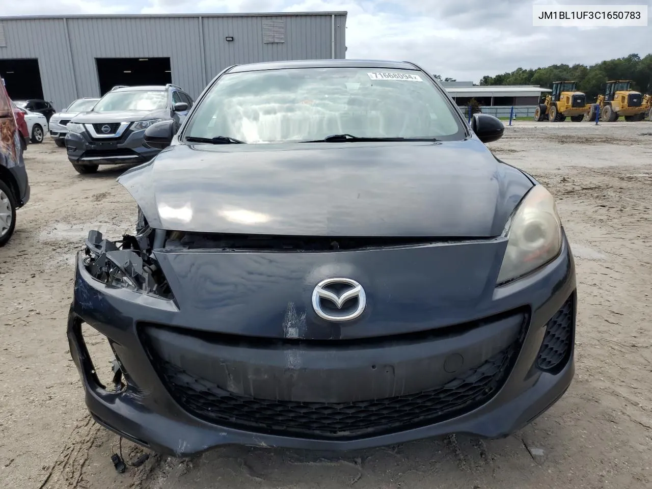 2012 Mazda 3 I VIN: JM1BL1UF3C1650783 Lot: 71668094