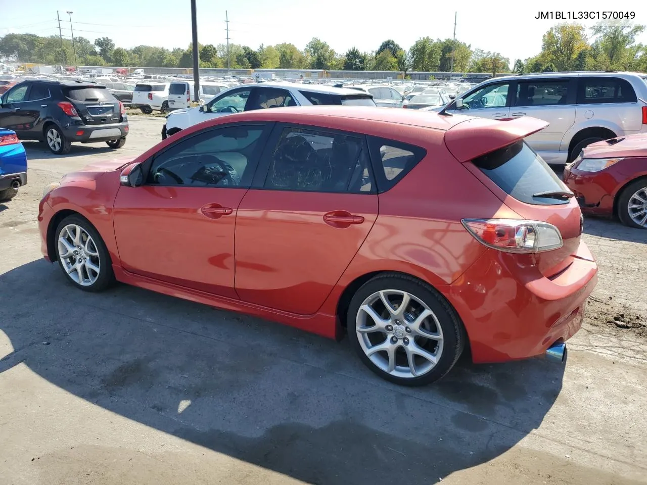 JM1BL1L33C1570049 2012 Mazda Speed 3