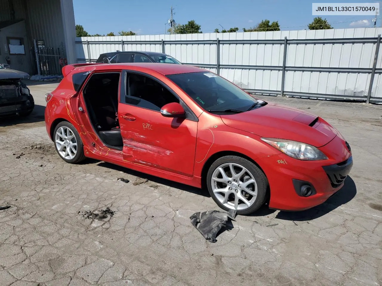 JM1BL1L33C1570049 2012 Mazda Speed 3