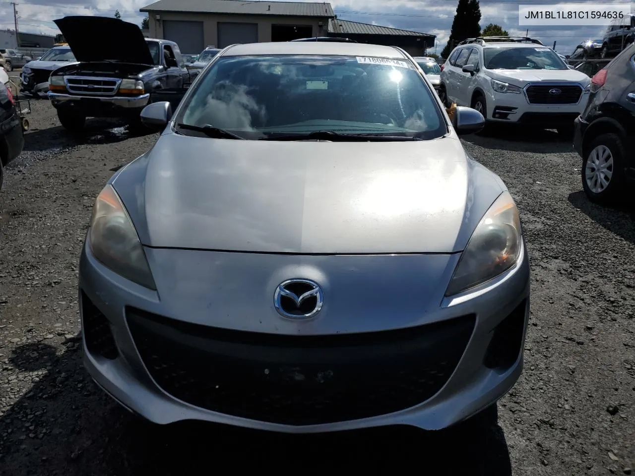 JM1BL1L81C1594636 2012 Mazda 3 I