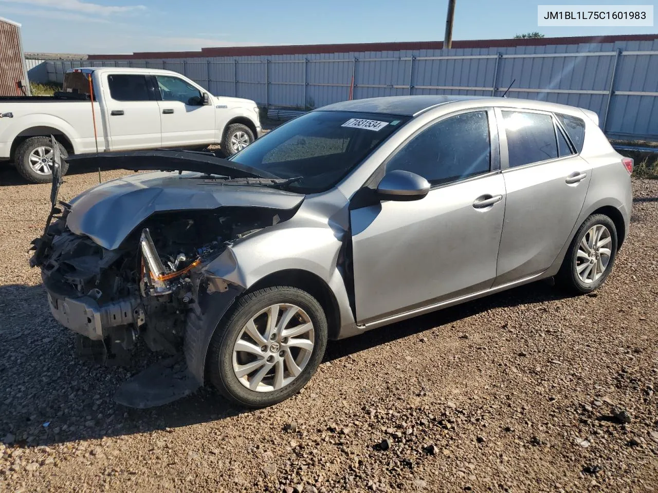 2012 Mazda 3 I VIN: JM1BL1L75C1601983 Lot: 71831534