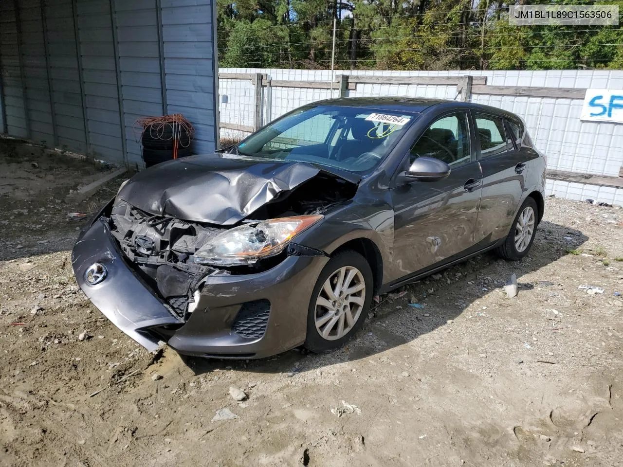 JM1BL1L89C1563506 2012 Mazda 3 I