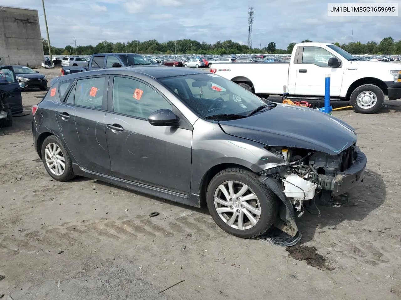 JM1BL1M85C1659695 2012 Mazda 3 I