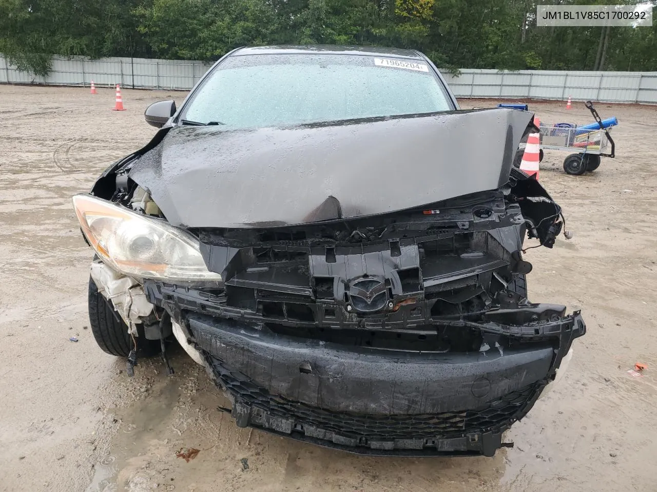 JM1BL1V85C1700292 2012 Mazda 3 I