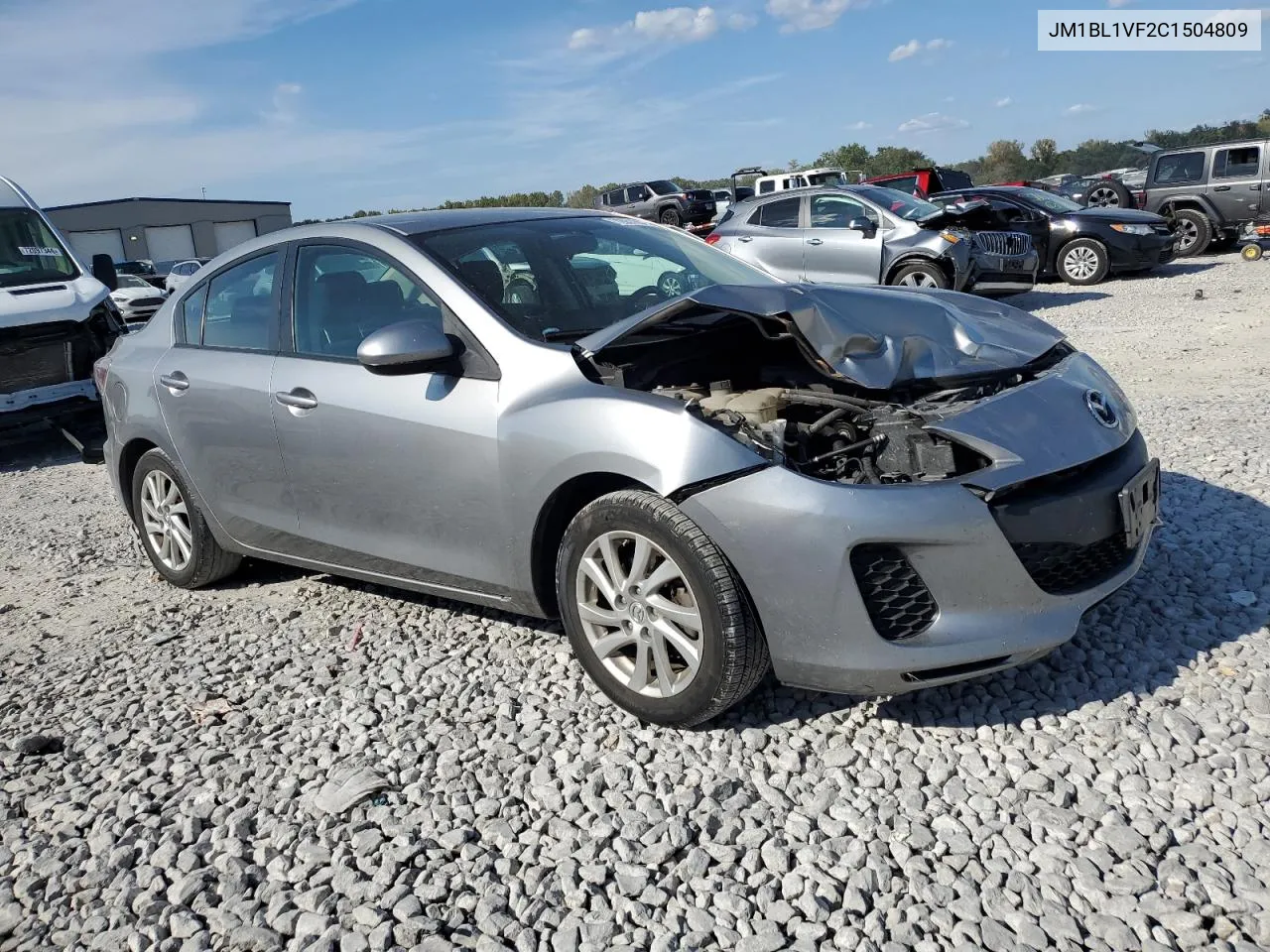 2012 Mazda 3 I VIN: JM1BL1VF2C1504809 Lot: 72057654