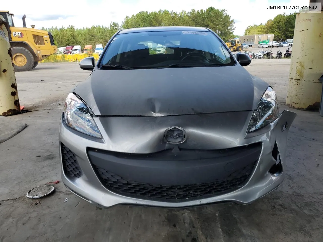 2012 Mazda 3 I VIN: JM1BL1L77C1522542 Lot: 72065394