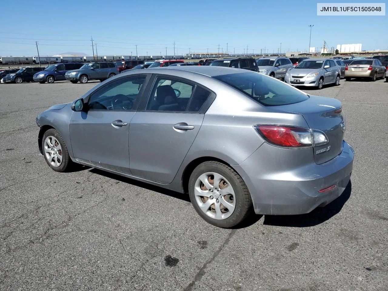 2012 Mazda 3 I VIN: JM1BL1UF5C1505048 Lot: 72170384