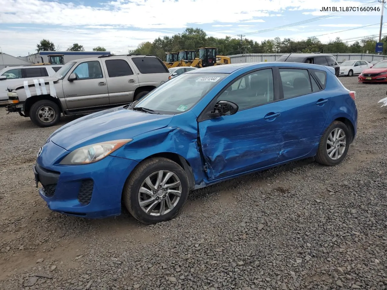 2012 Mazda 3 I VIN: JM1BL1L87C1660946 Lot: 72221244