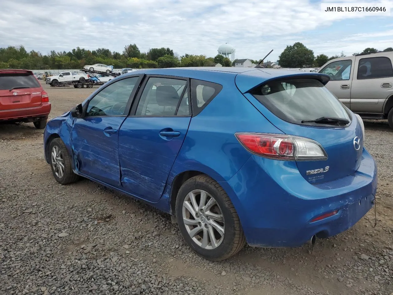 2012 Mazda 3 I VIN: JM1BL1L87C1660946 Lot: 72221244