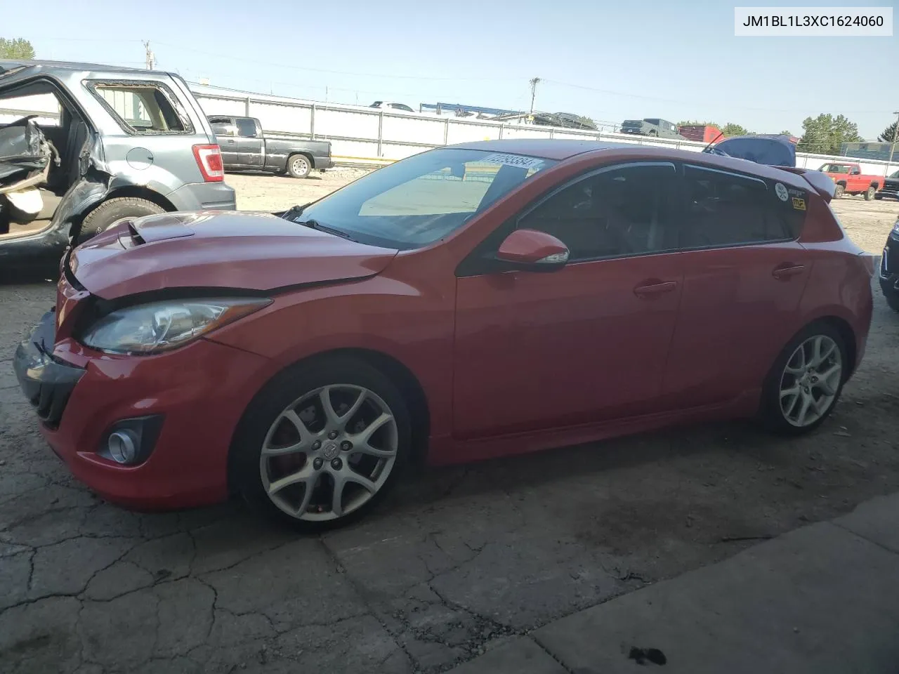 2012 Mazda Speed 3 VIN: JM1BL1L3XC1624060 Lot: 72293384