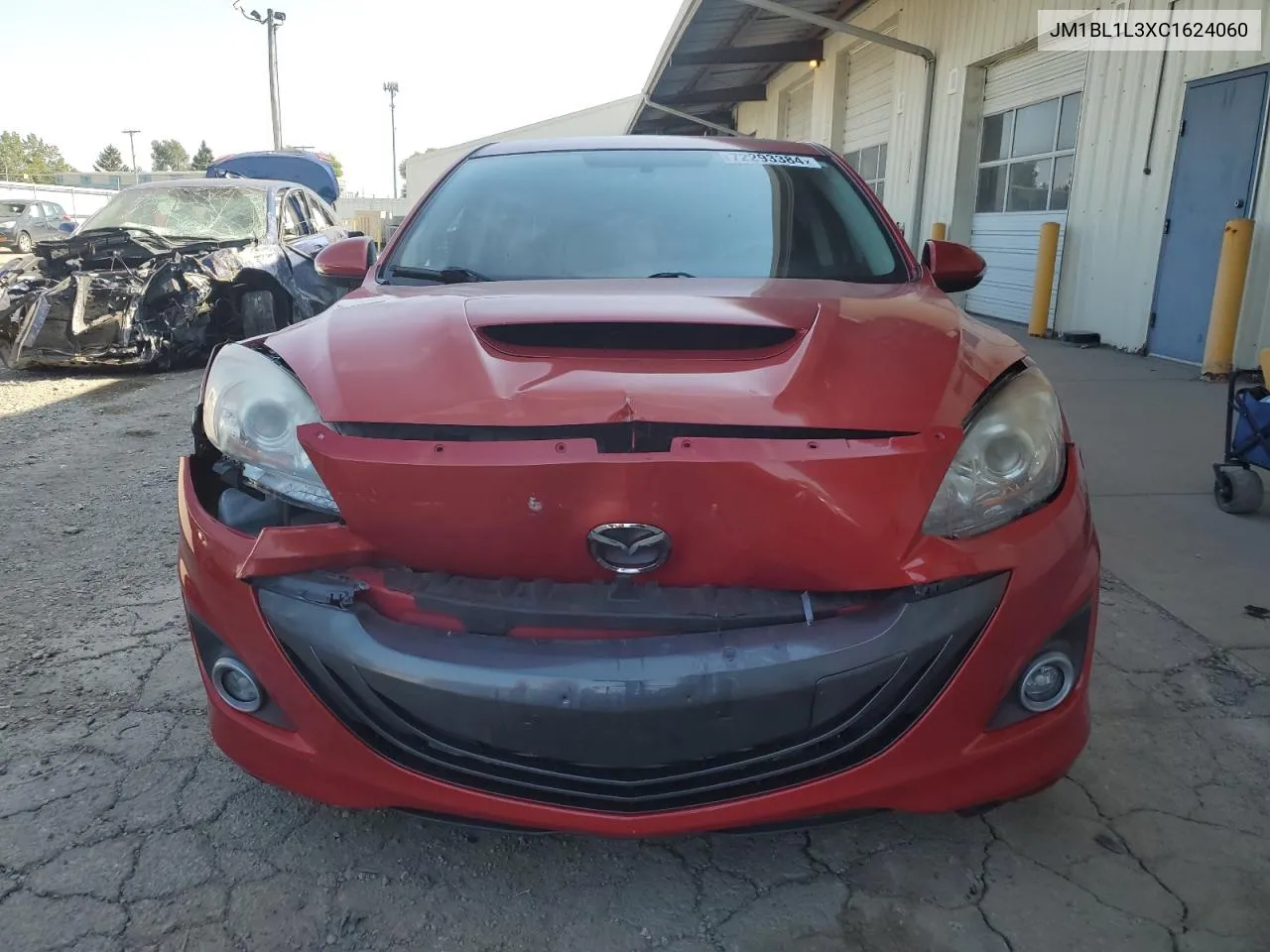 2012 Mazda Speed 3 VIN: JM1BL1L3XC1624060 Lot: 72293384