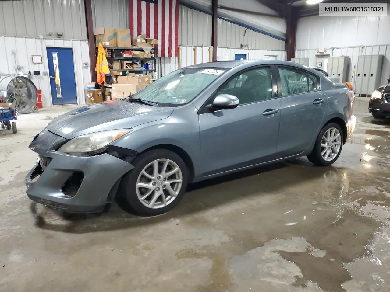 JM1BL1W60C1518321 2012 Mazda 3 S