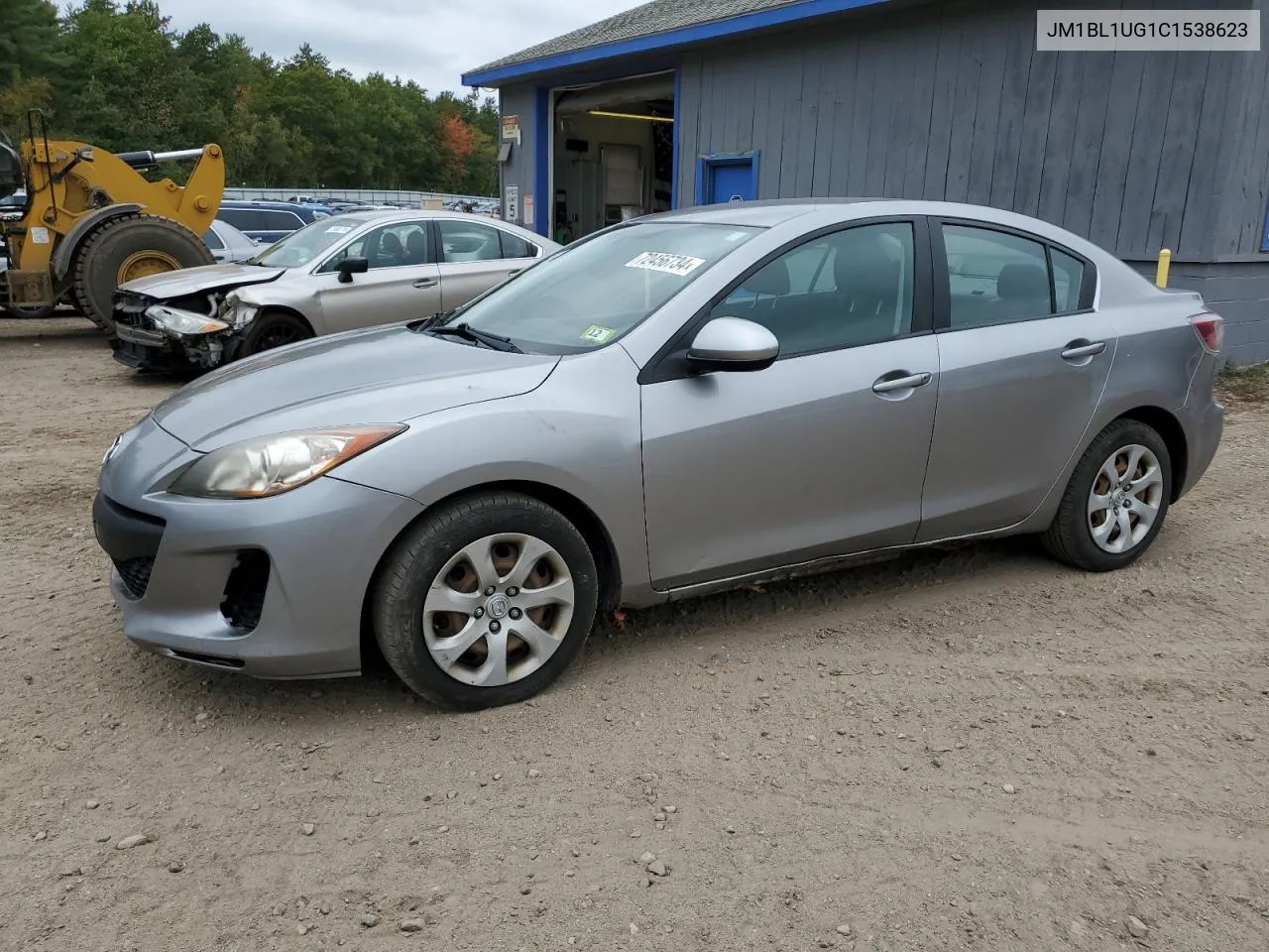 2012 Mazda 3 I VIN: JM1BL1UG1C1538623 Lot: 72456734