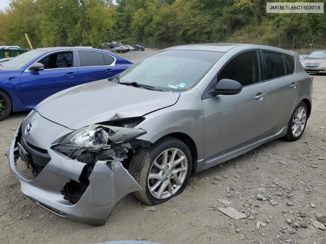 2012 Mazda 3 S VIN: JM1BL1L66C1503018 Lot: 72642594