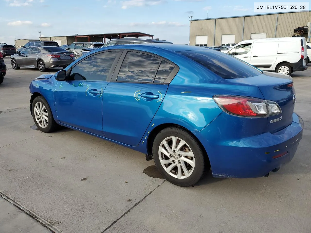 JM1BL1V75C1520138 2012 Mazda 3 I