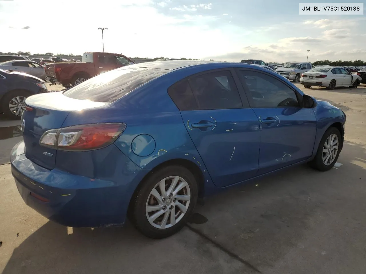 2012 Mazda 3 I VIN: JM1BL1V75C1520138 Lot: 72732374