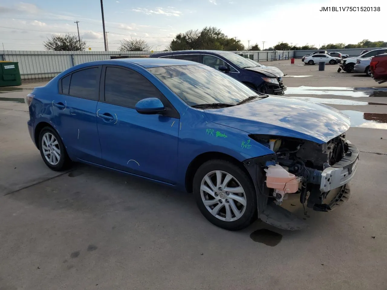 JM1BL1V75C1520138 2012 Mazda 3 I