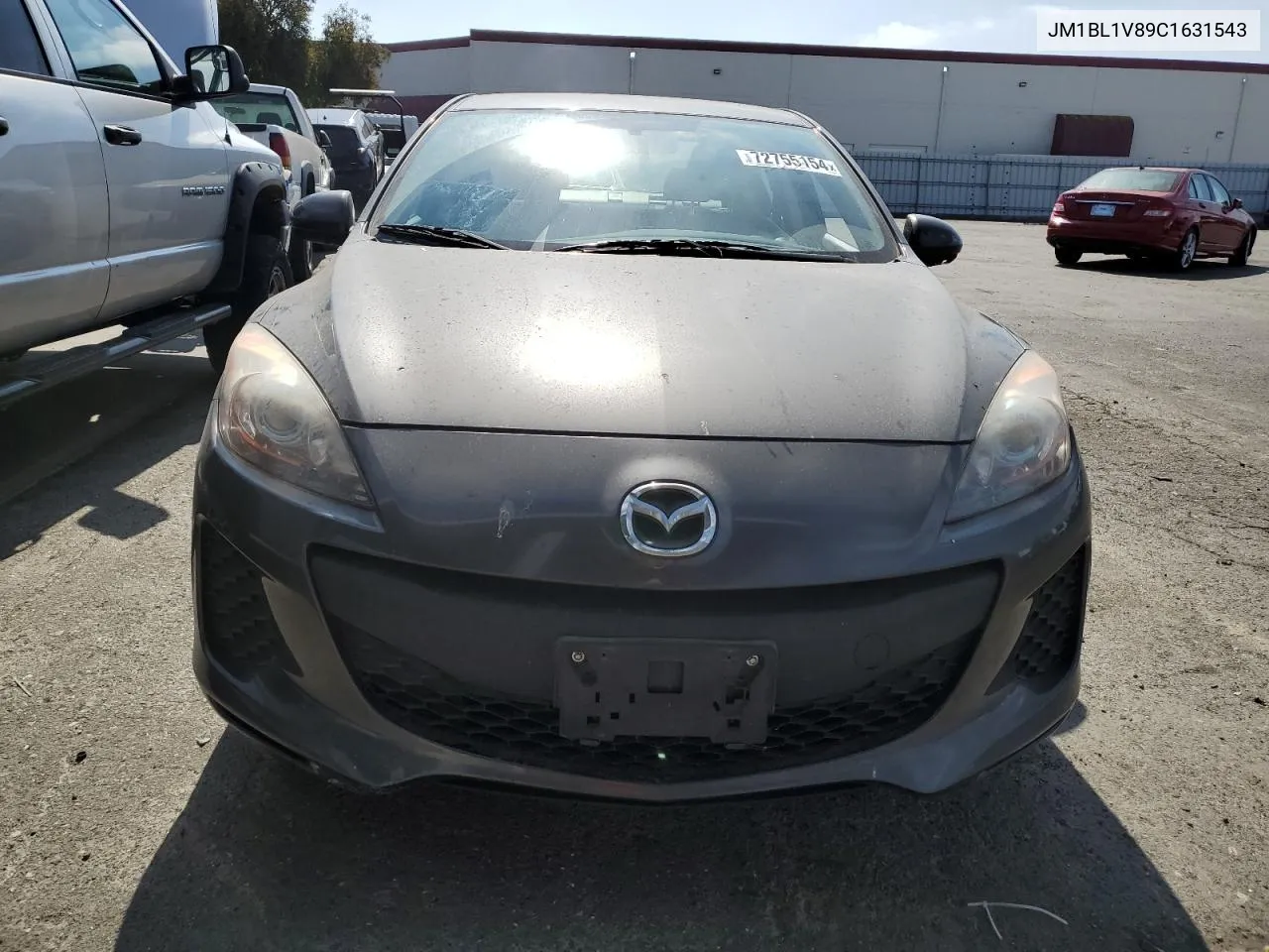 JM1BL1V89C1631543 2012 Mazda 3 I