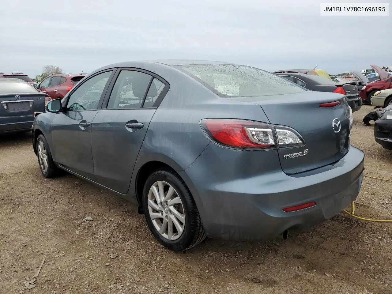 2012 Mazda 3 I VIN: JM1BL1V78C1696195 Lot: 72991164