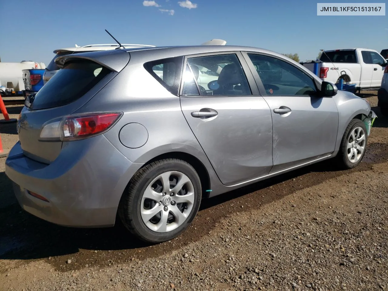 JM1BL1KF5C1513167 2012 Mazda 3 I